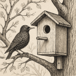 Шпаківня — дім для співучих помічників весни