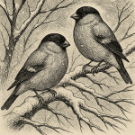 Снігур — червоногрудий співець наших зим